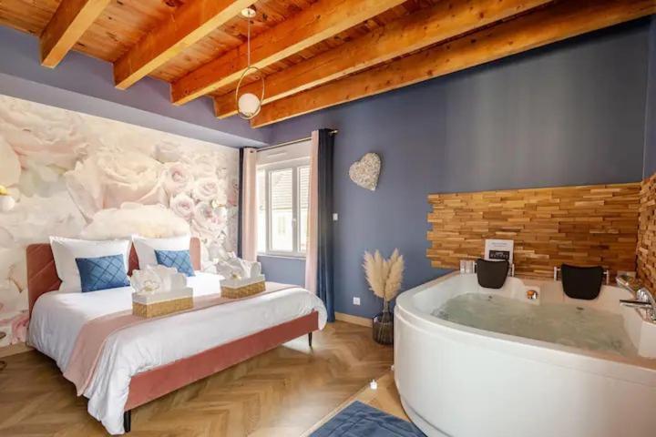 Rose & Blue Spa Proche Chalon S/Saone Et Beaune Saint-Martin-en-Bresse Extérieur photo